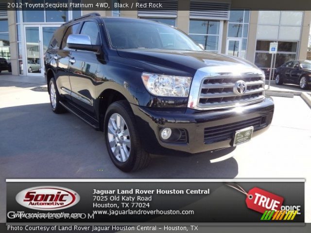2012 Toyota Sequoia Platinum 4WD in Black