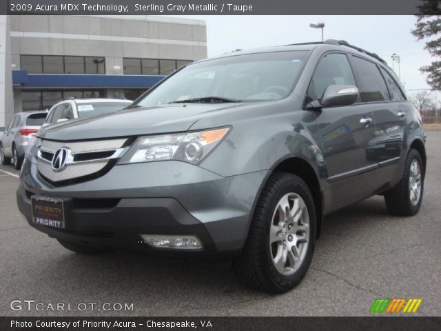 2009 Acura MDX Technology in Sterling Gray Metallic