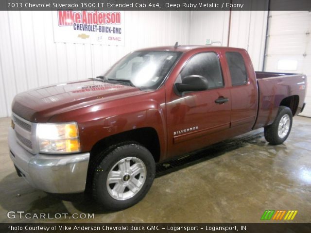 2013 Chevrolet Silverado 1500 LT Extended Cab 4x4 in Deep Ruby Metallic