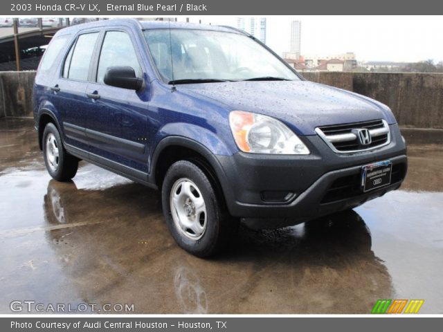 2003 Honda CR-V LX in Eternal Blue Pearl