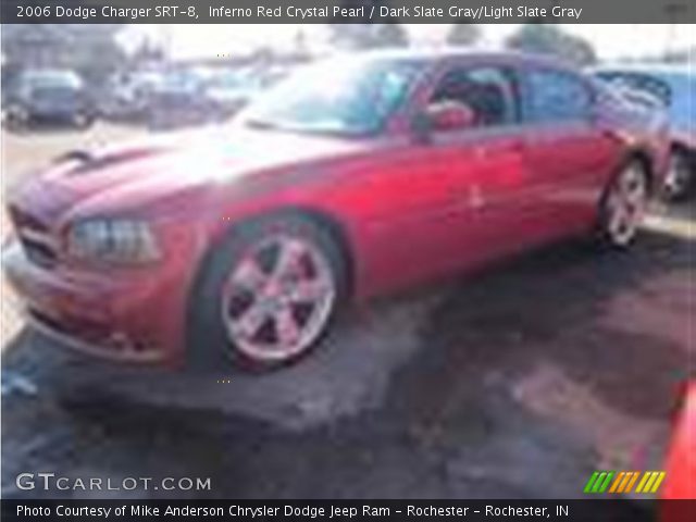 2006 Dodge Charger SRT-8 in Inferno Red Crystal Pearl