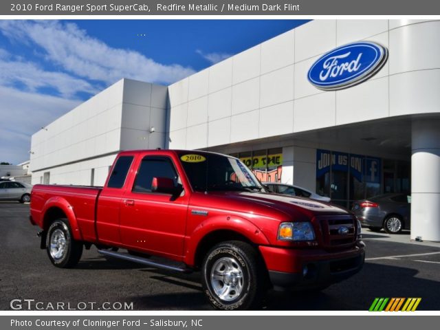 2010 Ford Ranger Sport SuperCab in Redfire Metallic