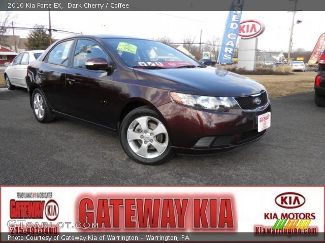 2010 Kia Forte EX in Dark Cherry