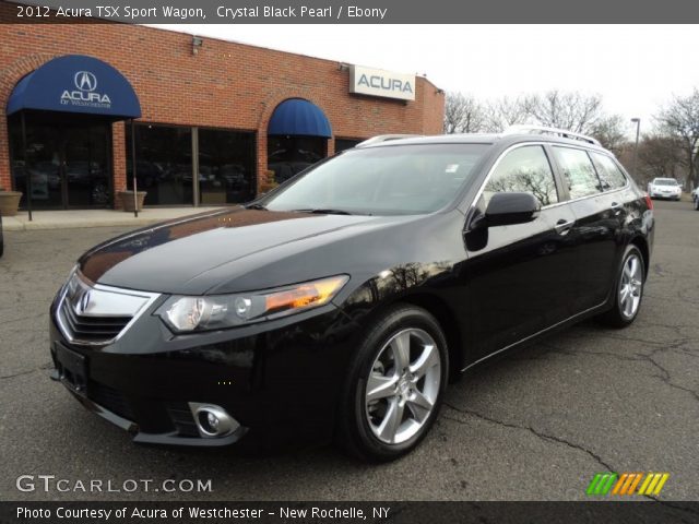 2012 Acura TSX Sport Wagon in Crystal Black Pearl