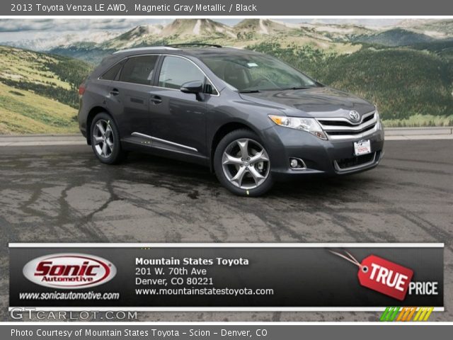 2013 Toyota Venza LE AWD in Magnetic Gray Metallic