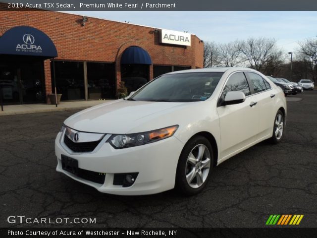 2010 Acura TSX Sedan in Premium White Pearl