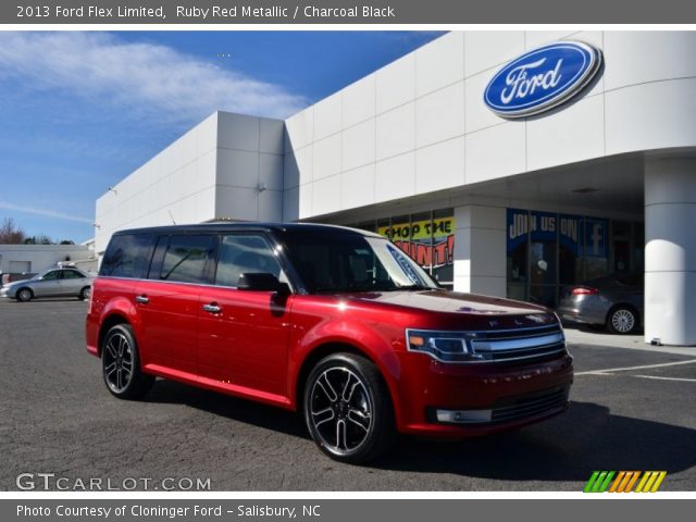 2013 Ford Flex Limited in Ruby Red Metallic