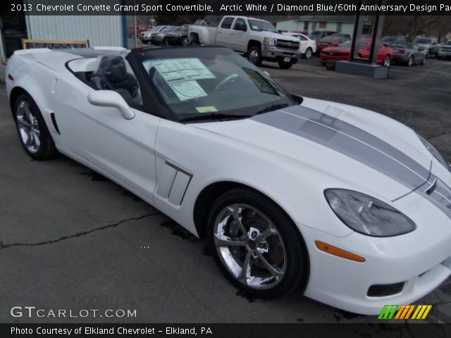 2013 Chevrolet Corvette Grand Sport Convertible in Arctic White