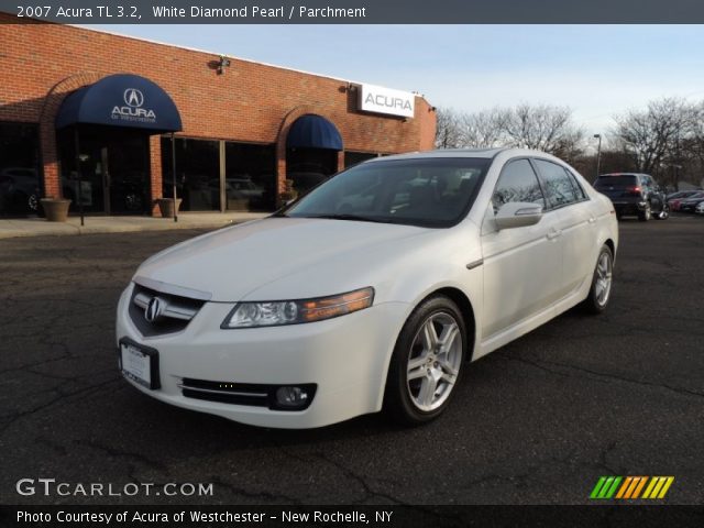 2007 Acura TL 3.2 in White Diamond Pearl
