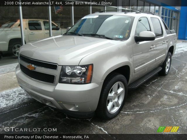 2008 Chevrolet Avalanche LT 4x4 in Silver Birch Metallic