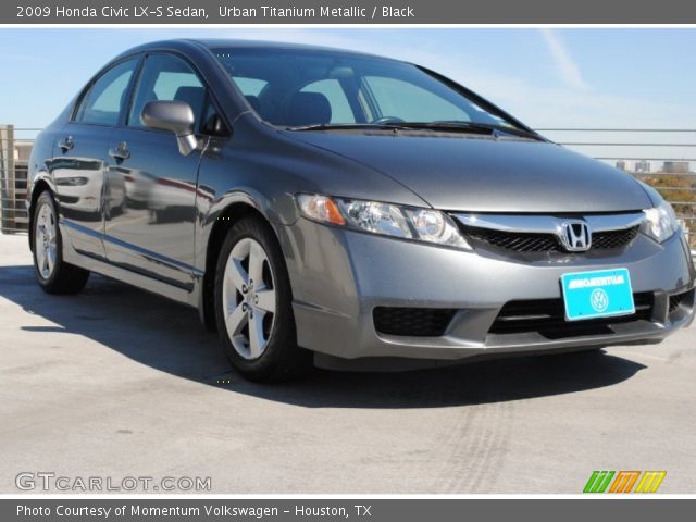 2009 Honda Civic LX-S Sedan in Urban Titanium Metallic