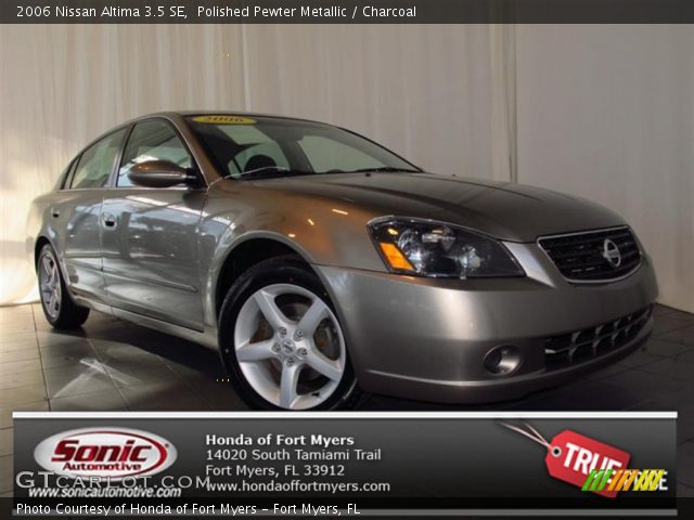 2006 Nissan Altima 3.5 SE in Polished Pewter Metallic