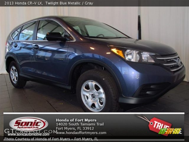 2013 Honda CR-V LX in Twilight Blue Metallic