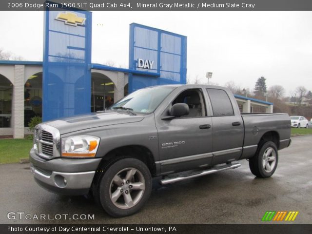 2006 Dodge Ram 1500 SLT Quad Cab 4x4 in Mineral Gray Metallic