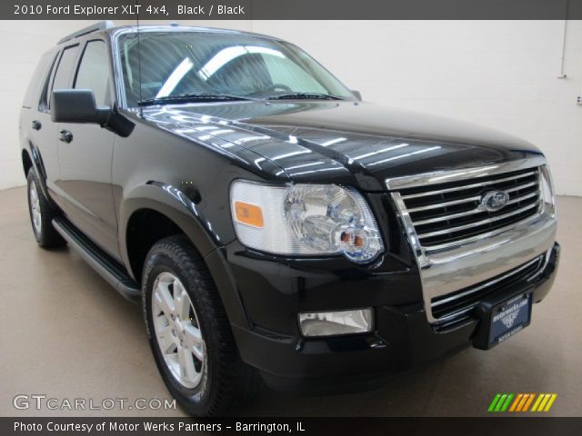 2010 Ford Explorer XLT 4x4 in Black