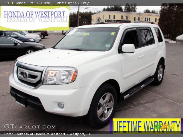 2011 Honda Pilot EX-L 4WD in Taffeta White