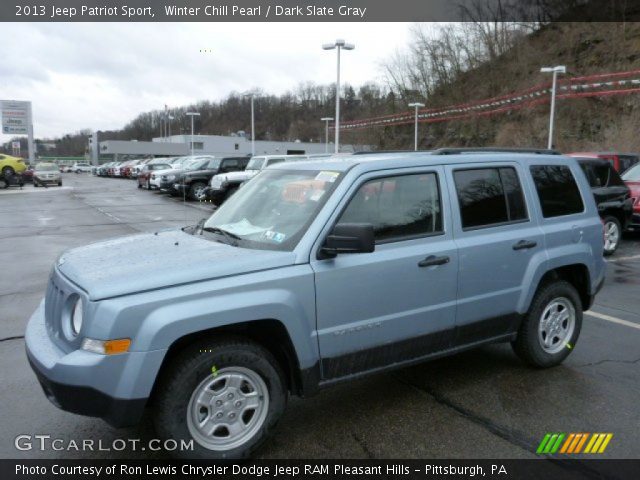 2013 Jeep Patriot Sport in Winter Chill Pearl