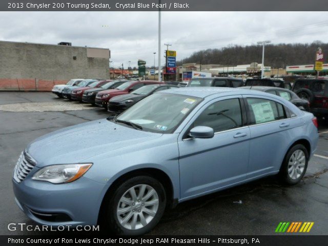 2013 Chrysler 200 Touring Sedan in Crystal Blue Pearl