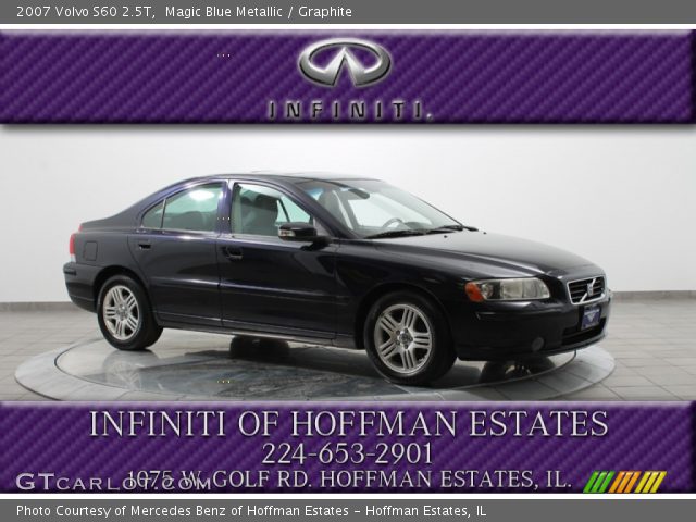 2007 Volvo S60 2.5T in Magic Blue Metallic