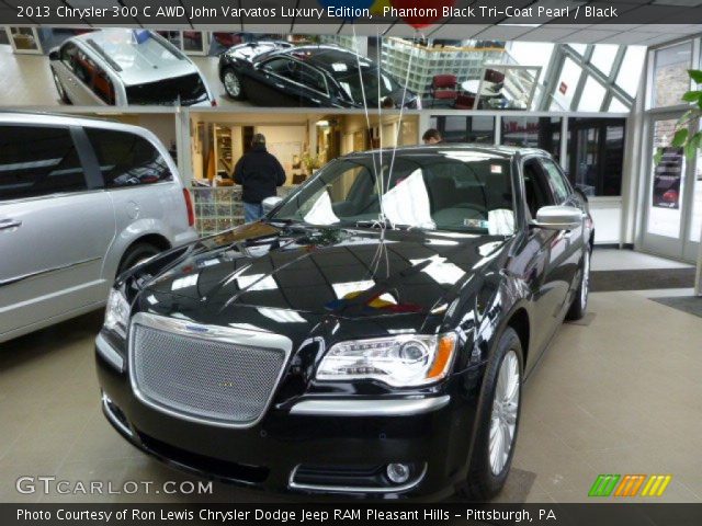 2013 Chrysler 300 C AWD John Varvatos Luxury Edition in Phantom Black Tri-Coat Pearl