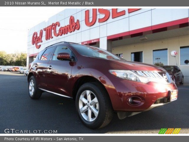 2010 Nissan Murano SL in Merlot Red Metallic