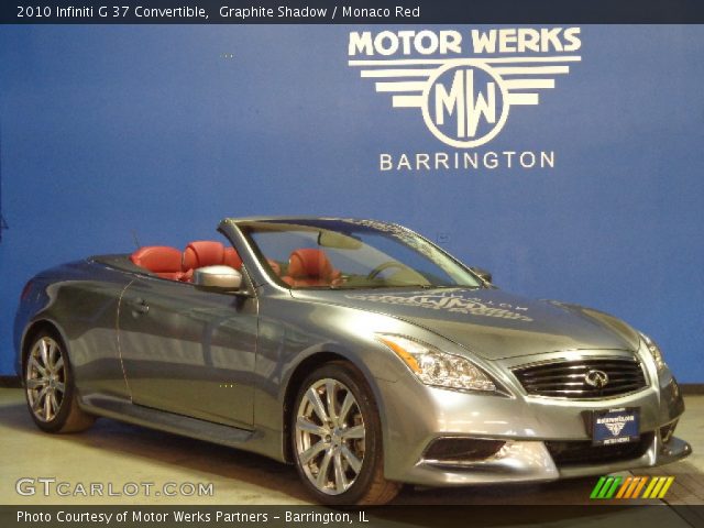 2010 Infiniti G 37 Convertible in Graphite Shadow