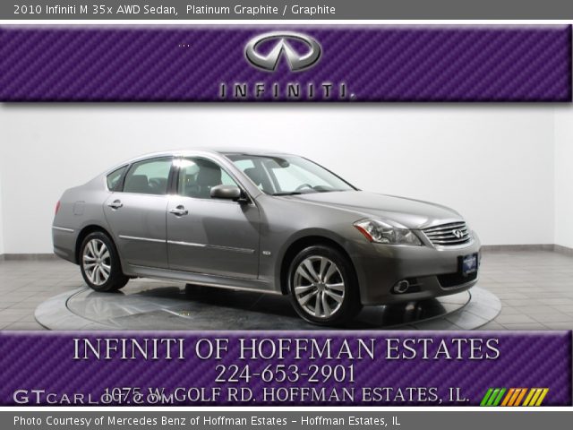 2010 Infiniti M 35x AWD Sedan in Platinum Graphite