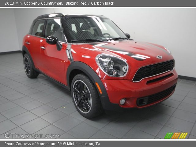 2013 Mini Cooper S Countryman in Blazing Red