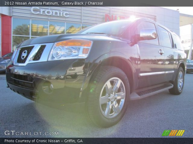 2012 Nissan Armada Platinum in Galaxy Black