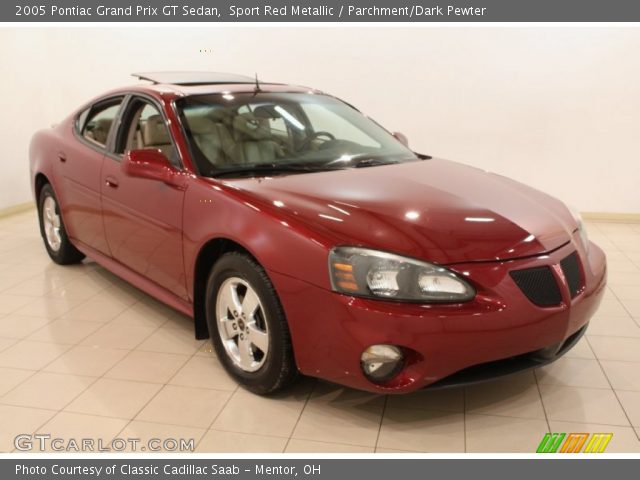 2005 Pontiac Grand Prix GT Sedan in Sport Red Metallic