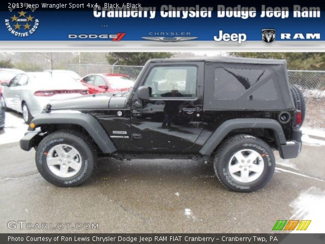2013 Jeep Wrangler Sport 4x4 in Black