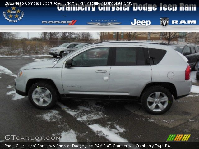 2013 Jeep Compass Sport 4x4 in Bright Silver Metallic