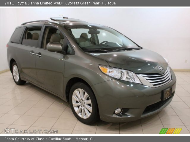 2011 Toyota Sienna Limited AWD in Cypress Green Pearl