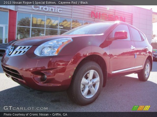 2013 Nissan Rogue S Special Edition in Cayenne Red