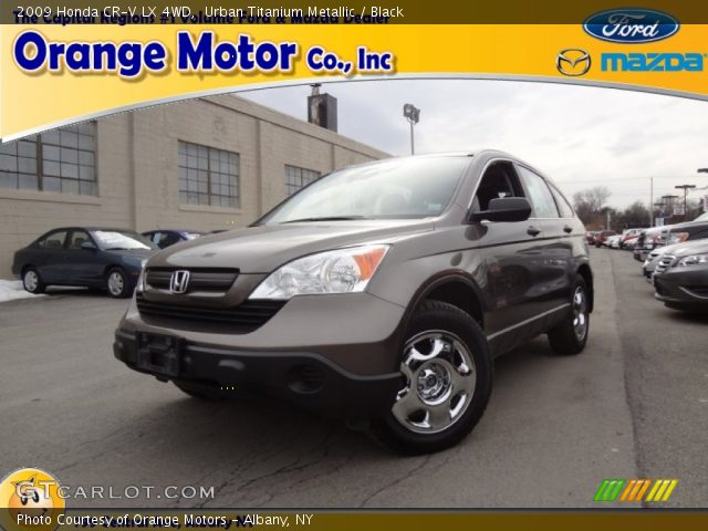 2009 Honda CR-V LX 4WD in Urban Titanium Metallic