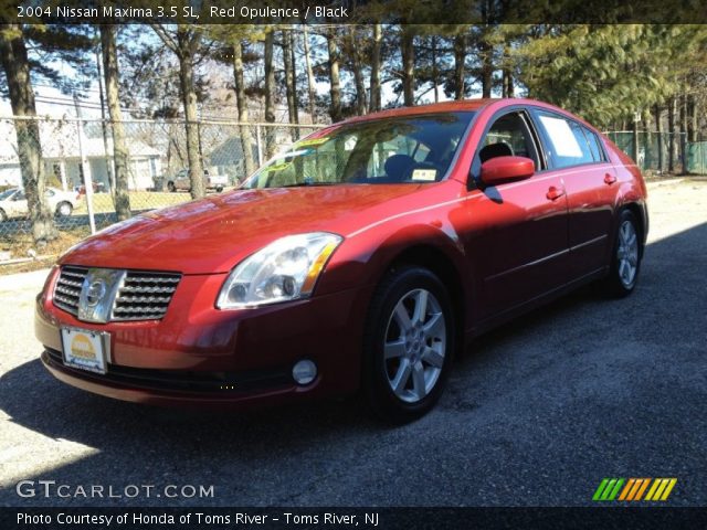 2004 Nissan Maxima 3.5 SL in Red Opulence