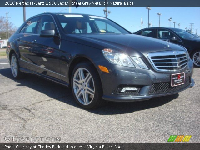 2010 Mercedes-Benz E 550 Sedan in Steel Grey Metallic