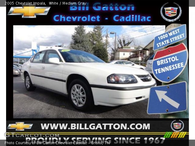 2005 Chevrolet Impala  in White