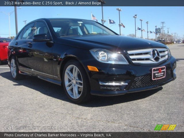 2012 Mercedes-Benz C 250 Sport in Black