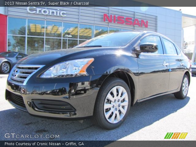 2013 Nissan Sentra SV in Super Black
