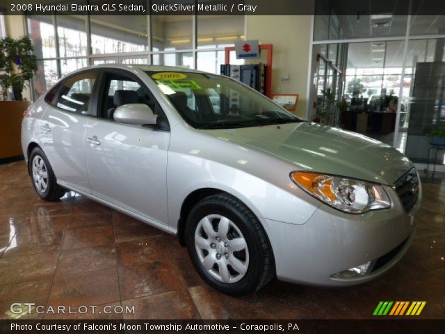 2008 Hyundai Elantra GLS Sedan in QuickSilver Metallic