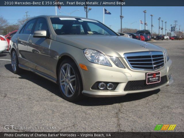 2010 Mercedes-Benz E 350 Sedan in Pearl Beige Metallic