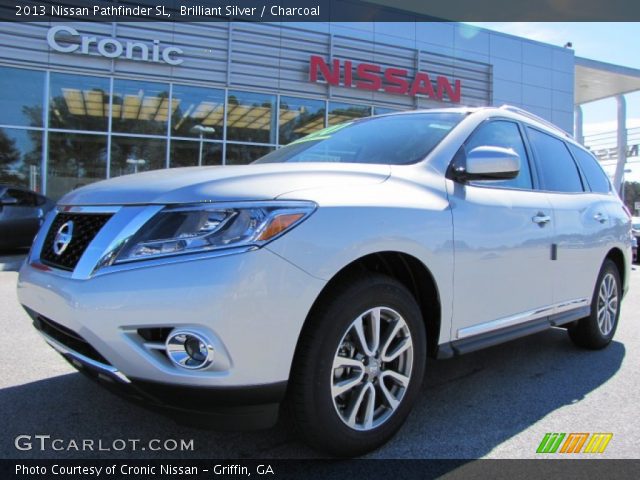 2013 Nissan Pathfinder SL in Brilliant Silver