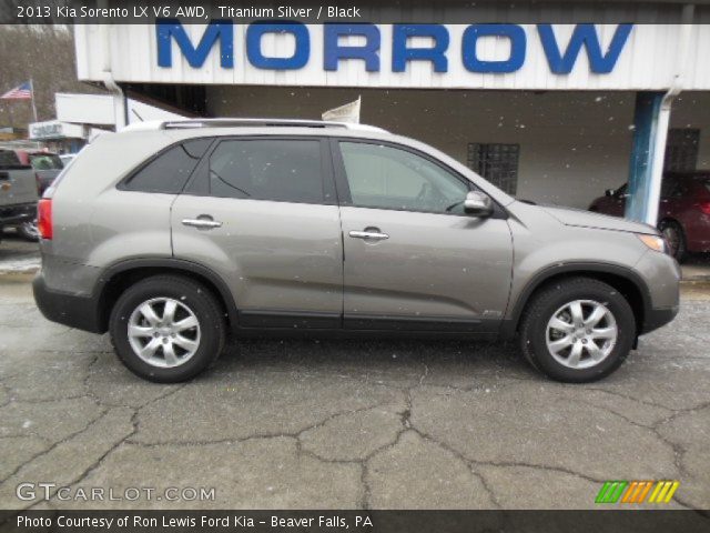 2013 Kia Sorento LX V6 AWD in Titanium Silver