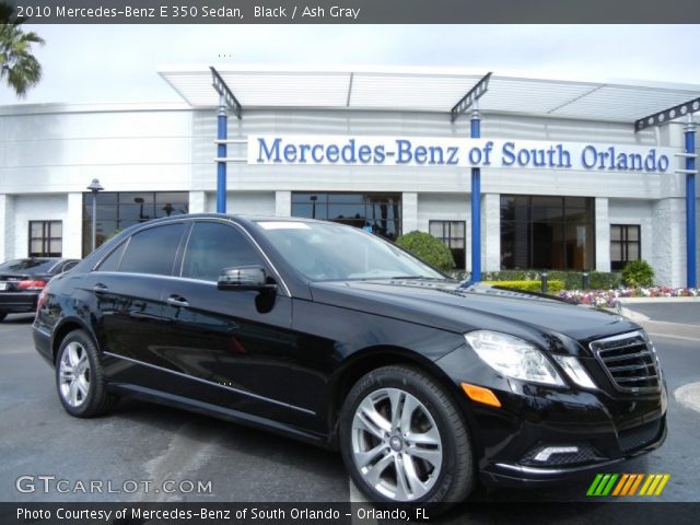 2010 Mercedes-Benz E 350 Sedan in Black