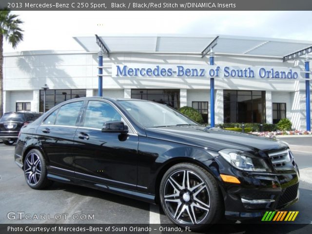 2013 Mercedes-Benz C 250 Sport in Black