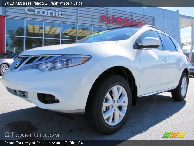 2013 Nissan Murano SL in Pearl White