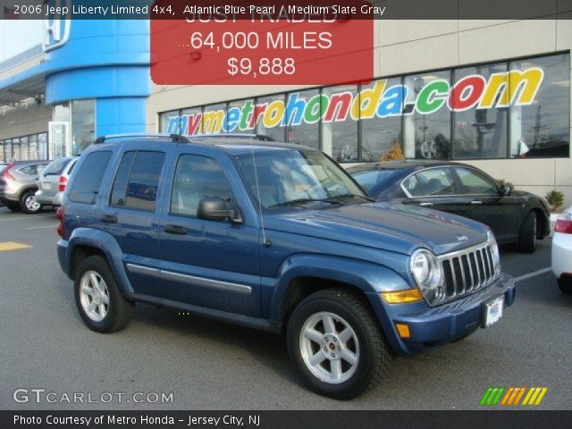 2006 Jeep Liberty Limited 4x4 in Atlantic Blue Pearl