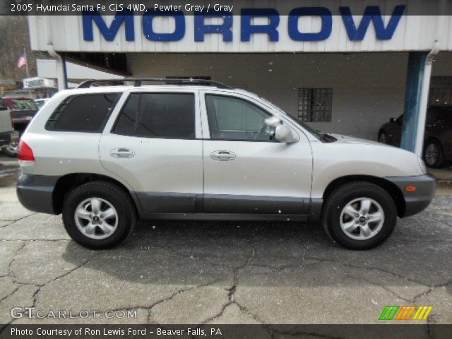 2005 Hyundai Santa Fe GLS 4WD in Pewter Gray