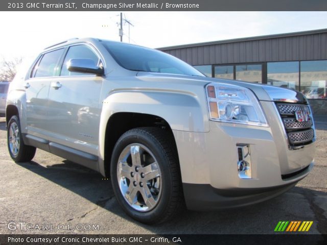 2013 GMC Terrain SLT in Champagne Silver Metallic